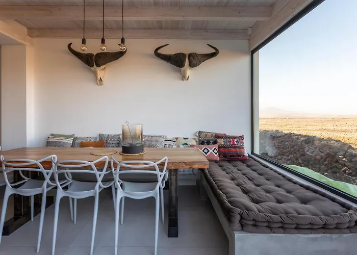 Calderon Hondo. Design , Views And Pool Lajares-corralejo *